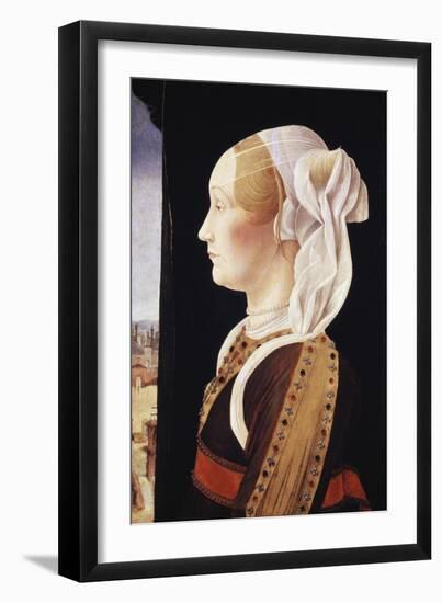 Ginevra Bentivoglio-Ercole de'Roberti-Framed Giclee Print