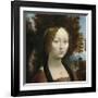 Ginevra de’ Benci, 1474-1478-Leonardo da Vinci-Framed Premium Giclee Print