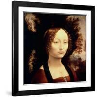 Ginevra de Benci, 1480-Leonardo da Vinci-Framed Giclee Print