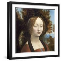 Ginevra De' Benci, C. 1474- 78-Leonardo da Vinci-Framed Giclee Print