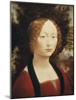 Ginevra De'Benci-Leonardo da Vinci-Mounted Giclee Print