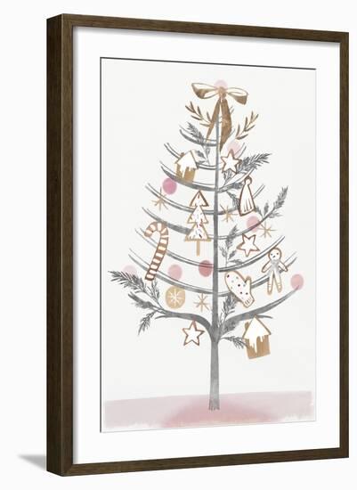 Ginger Bread Tree I-PI Studio-Framed Art Print