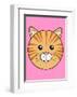 Ginger Cat-null-Framed Giclee Print