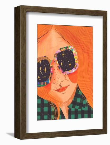 Ginger Hair Girl-Gigi Rosado-Framed Photographic Print