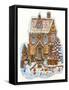 Ginger House-Wendy Edelson-Framed Stretched Canvas