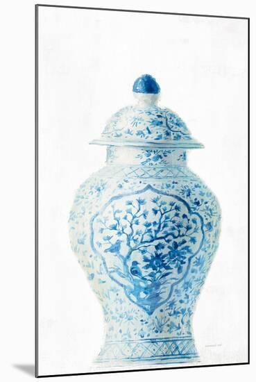 Ginger Jar I on White Crop-Danhui Nai-Mounted Art Print