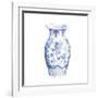 Ginger Jar II on White-Wild Apple Portfolio-Framed Art Print