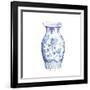 Ginger Jar II on White-Wild Apple Portfolio-Framed Art Print