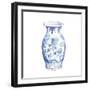 Ginger Jar II on White-Wild Apple Portfolio-Framed Art Print