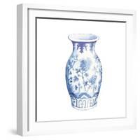 Ginger Jar II on White-Wild Apple Portfolio-Framed Art Print