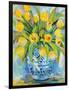 Ginger Jar Tulips-Jeanette Vertentes-Framed Art Print