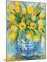 Ginger Jar Tulips-Jeanette Vertentes-Mounted Art Print