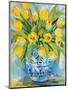 Ginger Jar Tulips-Jeanette Vertentes-Mounted Art Print
