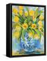 Ginger Jar Tulips-Jeanette Vertentes-Framed Stretched Canvas