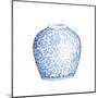 Ginger Jar V on White-Wild Apple Portfolio-Mounted Art Print