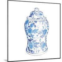 Ginger Jar VI on White-Wild Apple Portfolio-Mounted Art Print