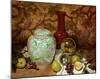 Ginger Jar with Bird Nest-Francie Botke-Mounted Art Print