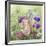 Ginger Kitten in Flowers-Janet Pidoux-Framed Giclee Print