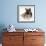 Ginger Kitten with German Shepherd Dog (Alsatian) Bitch Puppy, Echo-Mark Taylor-Framed Photographic Print displayed on a wall