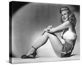 Ginger Rogers - Heartbeat-null-Stretched Canvas