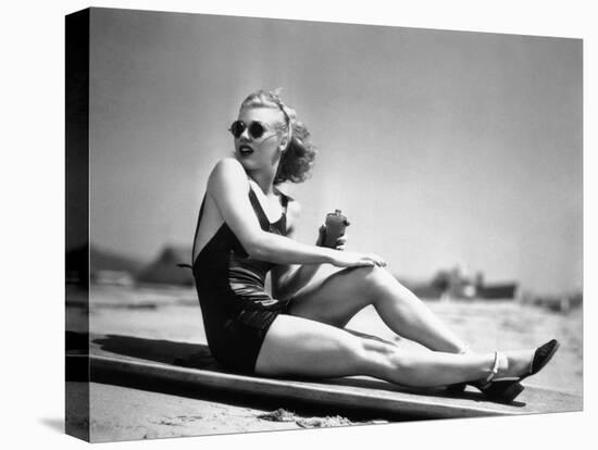 Ginger Rogers-null-Stretched Canvas