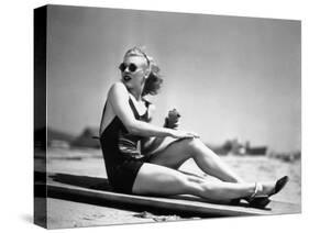 Ginger Rogers-null-Stretched Canvas