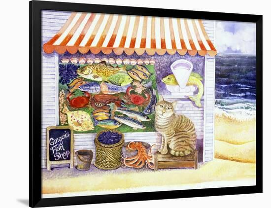 Ginger's Fish Shop, 2000-Lisa Graa Jensen-Framed Giclee Print