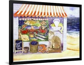 Ginger's Fish Shop, 2000-Lisa Graa Jensen-Framed Giclee Print