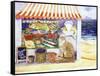 Ginger's Fish Shop, 2000-Lisa Graa Jensen-Framed Stretched Canvas