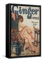 Ginger Stories, Erotica Pulp Fiction Magazine, USA, 1927-null-Framed Stretched Canvas