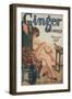 Ginger Stories, Erotica Pulp Fiction Magazine, USA, 1927-null-Framed Premium Giclee Print