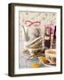 Ginger Tea with Teacups and Teapot-Jan-peter Westermann-Framed Photographic Print