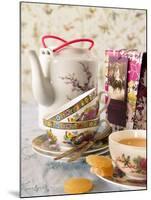 Ginger Tea with Teacups and Teapot-Jan-peter Westermann-Mounted Photographic Print