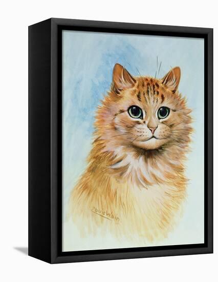 Ginger Tom-Louis Wain-Framed Stretched Canvas