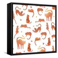 Ginger Tomcats-Elizabeth Rider-Framed Stretched Canvas