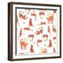 Ginger Tomcats-Elizabeth Rider-Framed Giclee Print