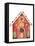 Gingerbread and Candy House I-Elizabeth Medley-Framed Stretched Canvas