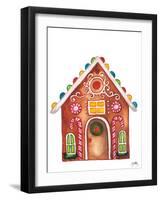 Gingerbread and Candy House I-Elizabeth Medley-Framed Art Print