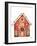 Gingerbread and Candy House I-Elizabeth Medley-Framed Art Print