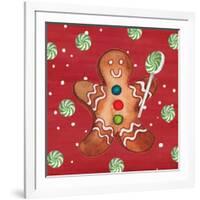 Gingerbread And Hot Cocoa I-Elizabeth Medley-Framed Art Print