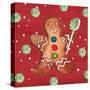 Gingerbread And Hot Cocoa I-Elizabeth Medley-Stretched Canvas