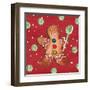 Gingerbread And Hot Cocoa I-Elizabeth Medley-Framed Art Print