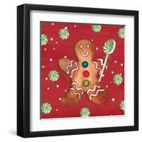 Gingerbread And Hot Cocoa I-Elizabeth Medley-Framed Art Print