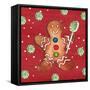 Gingerbread And Hot Cocoa I-Elizabeth Medley-Framed Stretched Canvas