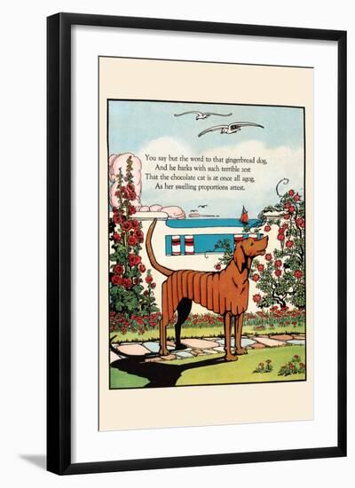 Gingerbread Dog-Eugene Field-Framed Art Print