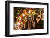 Gingerbread hearts at the Oktoberfest, Munich-Christine Meder stage-art.de-Framed Photographic Print