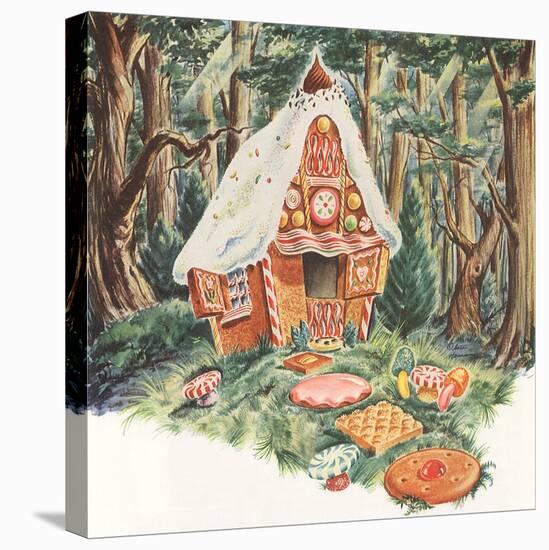 Gingerbread House, 1948-null-Stretched Canvas