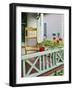 Gingerbread House Details, Oak Bluffs, Martha's Vineyard, Massachusetts, USA-Walter Bibikow-Framed Photographic Print