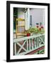 Gingerbread House Details, Oak Bluffs, Martha's Vineyard, Massachusetts, USA-Walter Bibikow-Framed Photographic Print