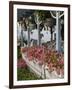 Gingerbread House Details, Oak Bluffs, Martha's Vineyard, Massachusetts, USA-Walter Bibikow-Framed Photographic Print